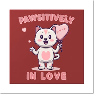 Pawsitively In Love Posters and Art